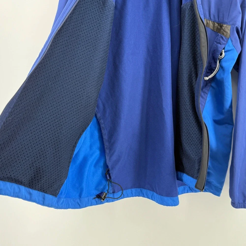 Vintage Patagonia Integral Jacket Full Zip Blue‎ Men L Lightweight Windbreaker